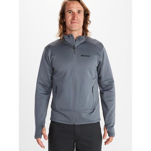 Marmot Olden Polartec Jackets - Mens Fleece Grey CA159734 Canada